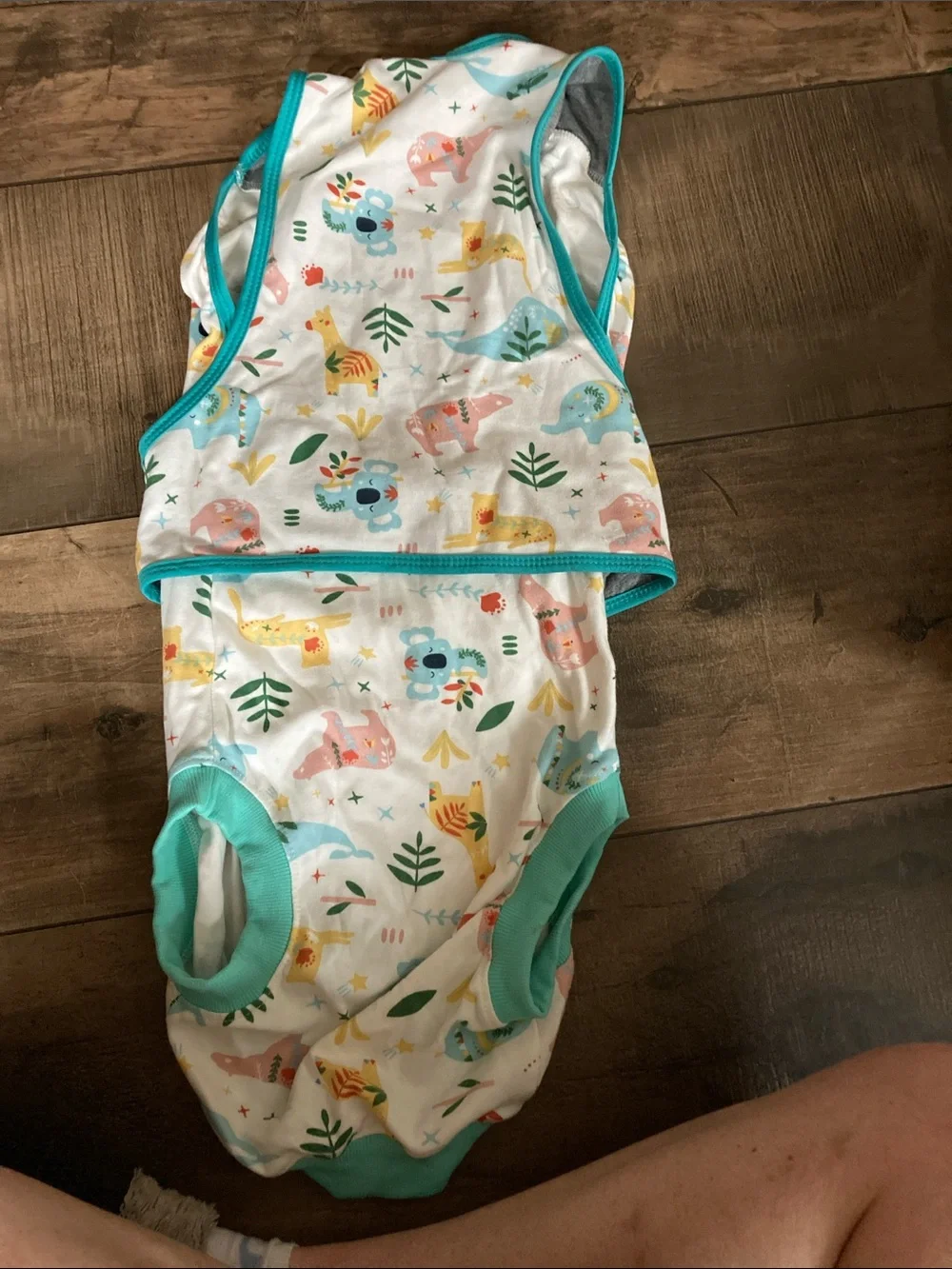 Wildlife Print Dog Pajamas